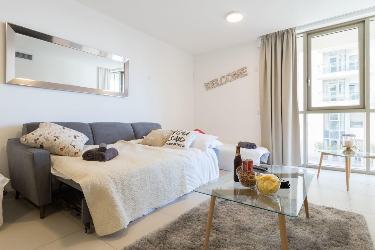 Luxury One-Bedroom Apartment/Parking In City Center Jérusalem Extérieur photo
