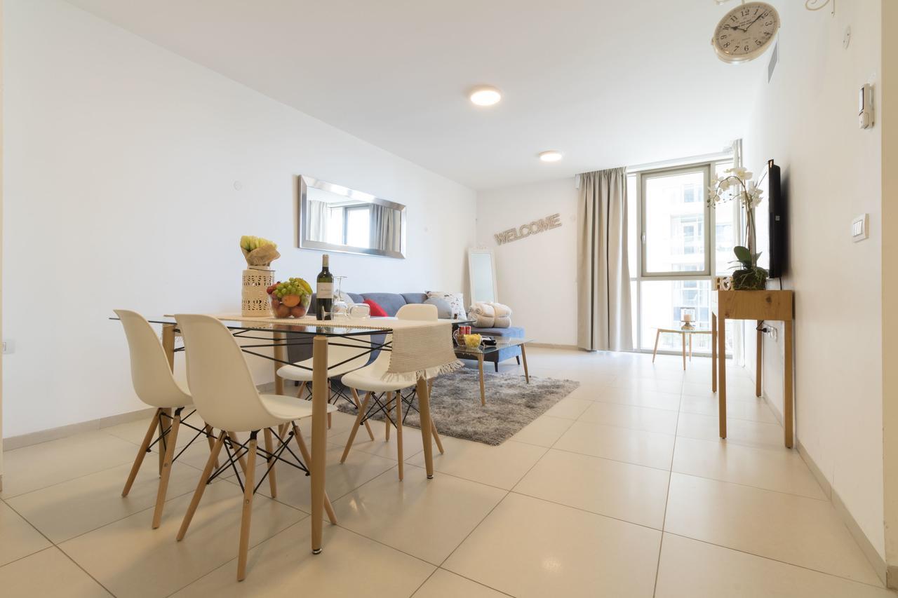 Luxury One-Bedroom Apartment/Parking In City Center Jérusalem Extérieur photo